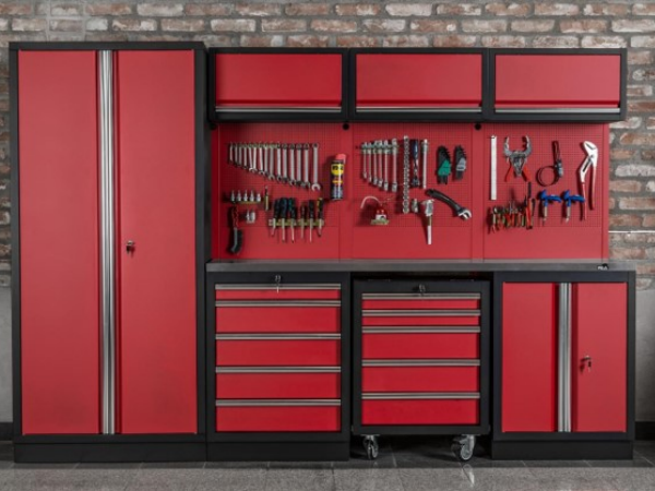 Anpassningsbart garage lagringssystem