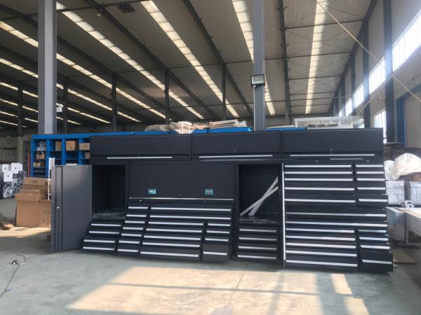 Tungt metallgarage verktygsskåp