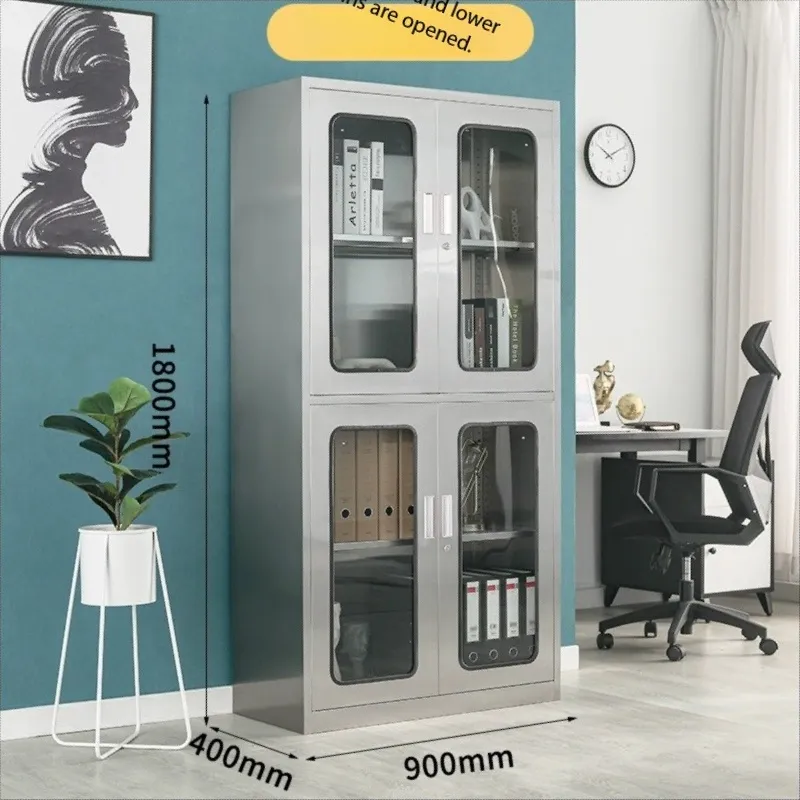 Vilka är egenskaperna hos rostfritt stål medicinskåp?