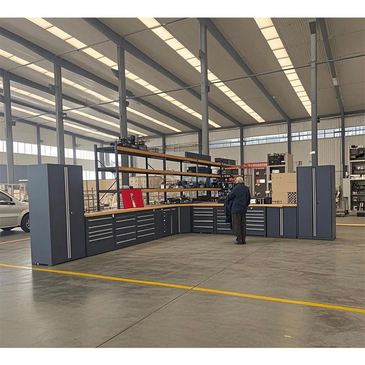 Hörnkombination garageskåp